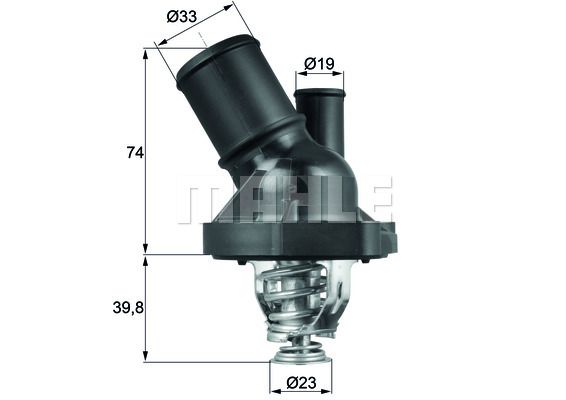 WILMINK GROUP Термостат, охлаждающая жидкость WG1217638